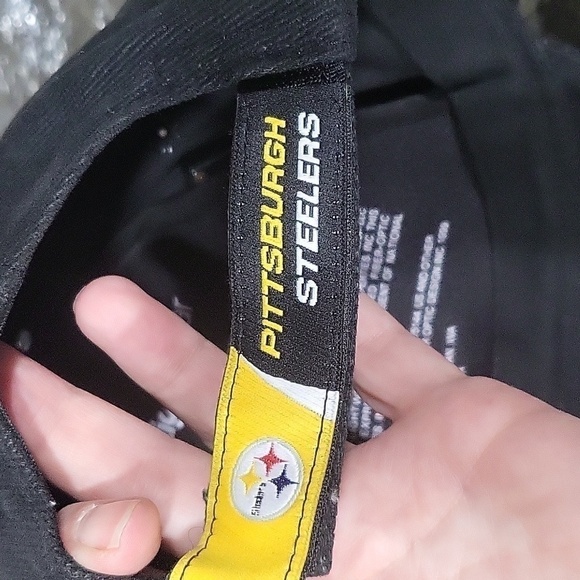 NIB Pittsburgh Steelers Logo 7 Lightwear Hat Cap SnapBack Battery Powered Black - Picture 5 of 9